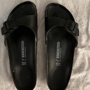 Birkenstock Madrid Eva size 40. Only women a few times. Black